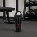 96 Pieces Sports Water Bottles, Black Bottle with Screw Cap and Carry Handle, 27 x 10 x 10 cm