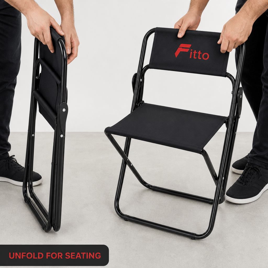 72 Pieces Folding Steel Chair with Black Fabric Seat and Backrest, Single Chair for Home, Office or Events