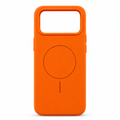 120 Pieces Phone Cases for iPhone 17, Silicone Magnetic Cover with Raised Camera Protection, Orange