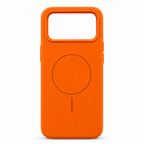 120 Pieces Phone Cases for iPhone 17, Silicone Magnetic Cover with Raised Camera Protection, Orange