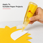 240 Pieces Yellow Water-Based Craft Glues, 70 ml Bottle, 1 Piece