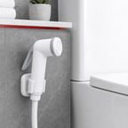 120 Pieces Handheld Bidet Sprayer Heads, White Bathroom Shattaf Nozzle, 1 Piece