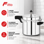 48 Pieces Aluminium Pressure Cooker, 5 Litre Capacity, Single Piece