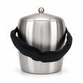 48 Pieces Stainless Steel Insulated Thermal Jug, 2.5 L, Silver and Black, 1 Piece