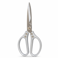 72 Pieces Kitchen Scissorses, Heavy-Duty 22 cm Manual Cutting Shears, Silver/Grey, 1 Piece