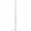 96 Pieces Kitchen Knives, 12 Inch Long Blade with White PVC Handle, 1 Piece