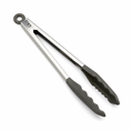 96 Pieces Silicone Food Tongs, 9 Inch, Dark Gray Kitchen Serving Utensil