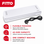 48 Pieces A3 Hot and Cold Laminators, 330mm Maximum Width, Document Finishing Machine