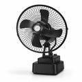 48 Pieces Table Fan Black Adjustable Tilt Portable Desk Air Circulator 35 x 30 x 16 cm