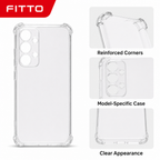 240 Pieces Clear Anti-Burst Phone Cases with Reinforced Corners for Specified Phone Model