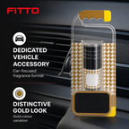 96 Pieces Car Air Fresheners, Gold, Single Pack