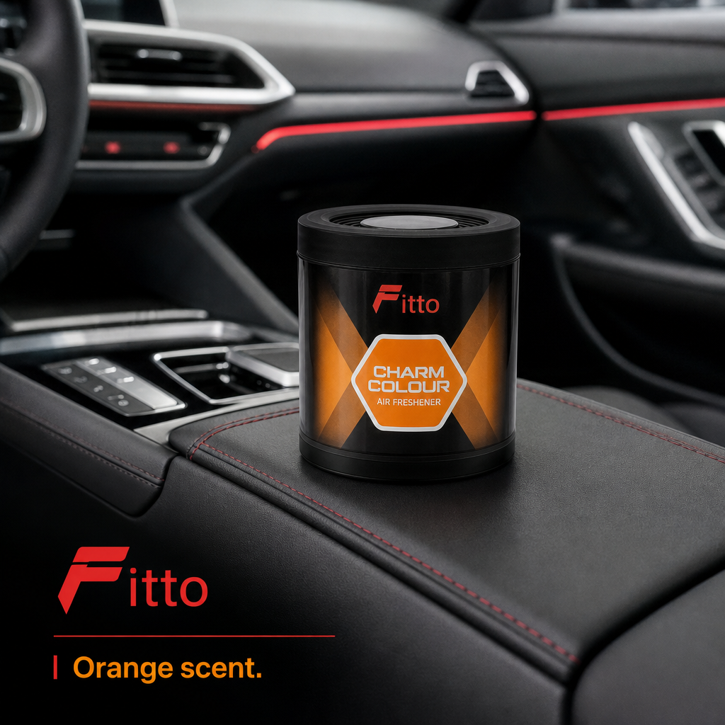 96 Pieces Car Air Fresheners, Orange Scent, 180 g