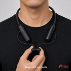 96 Pieces Bluetooth 5.4 Magnetic Neckband Earphones BH-11 with 190-Hour Battery