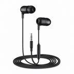240 Pieces Wired Bass Earphones with Microphone and Noise Reduction, 1 Piece