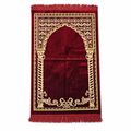 96 Pieces Jumbo Prayer Mats, Turkish Style, 80 x 120 cm, Fringed Edges