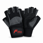72 Pieces Gym Gloves with Wrist Support for Weight Lifting and Fitness Training