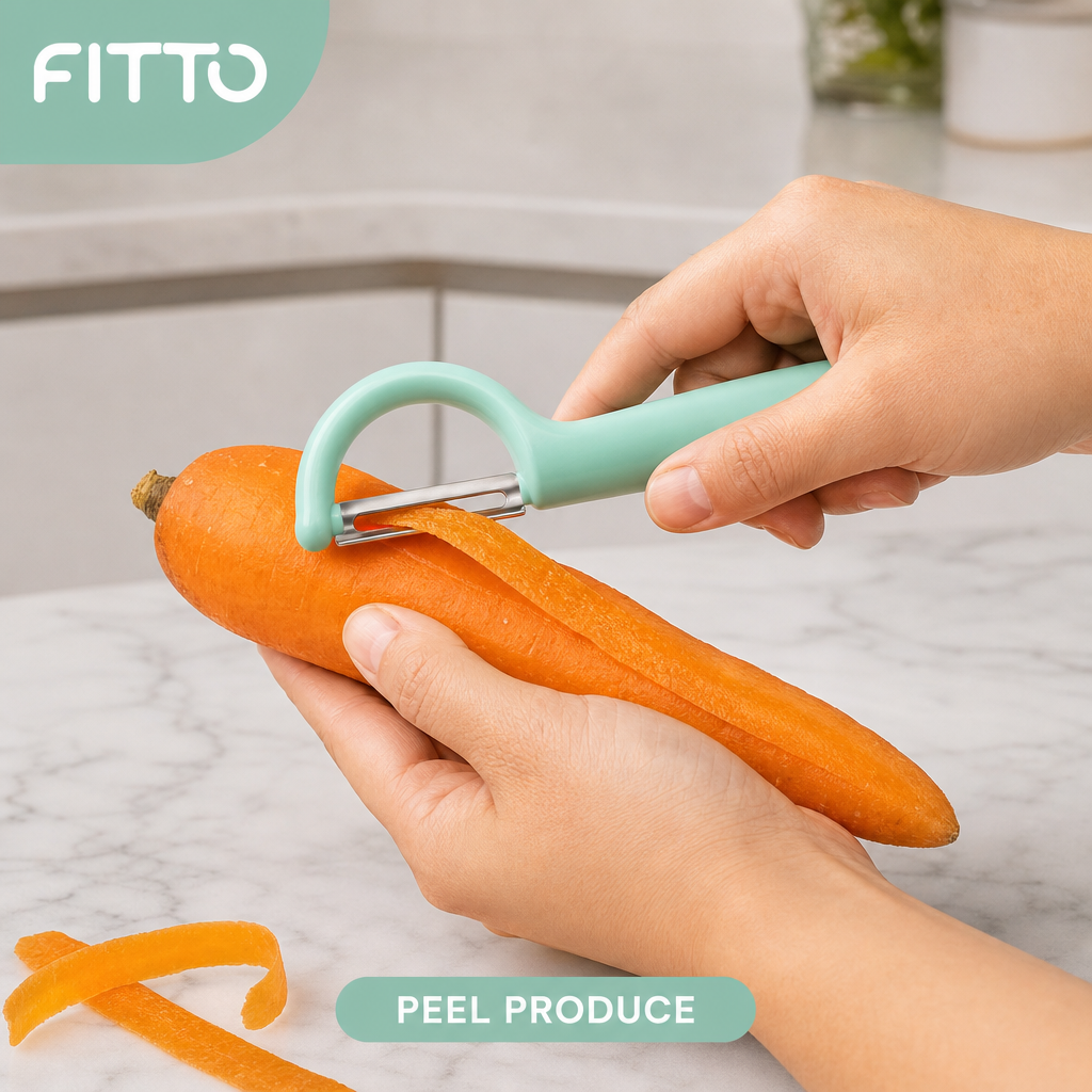 240 Pieces Mint Green P-Shaped Vegetable Peeler, 15 x 8 x 2 cm, 1 Piece