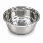 120 Pieces Stainless Steel Mixing Bowl, 1200 ml, 20 x 6 cm, Silver, 1 Piece