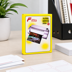 144 Pieces Laminating Pouch Films, 76 x 106 mm, 100-Pack