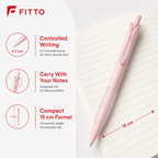 60 Pieces Mechanical Pencils with Clip, 0.7 mm Lead, Pastel Colour, 15 cm, 1 Count