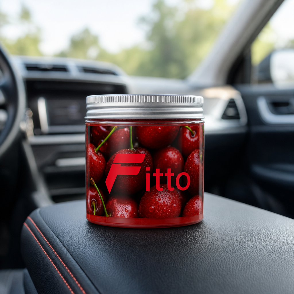 120 Pieces Car Air Fresheners Jelly, Cherry Scent, 220 g, 1 Piece