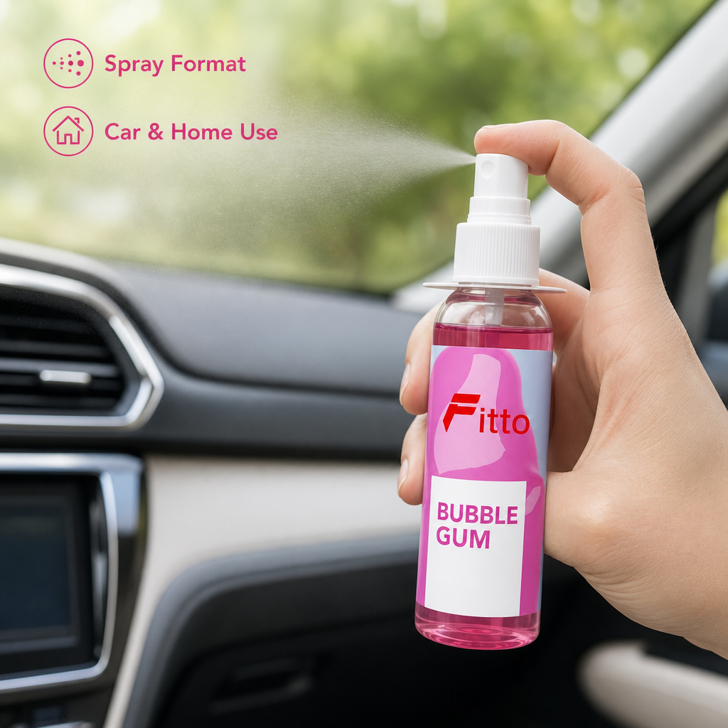 96 Pieces Car & Home Perfume Spray, Bubble Gum Scent, 1 Piece, 20 x 6 x 6 cm