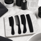 96 Pieces Hair Combs Set, Black, 4-Piece Set for Hair Styling and Grooming