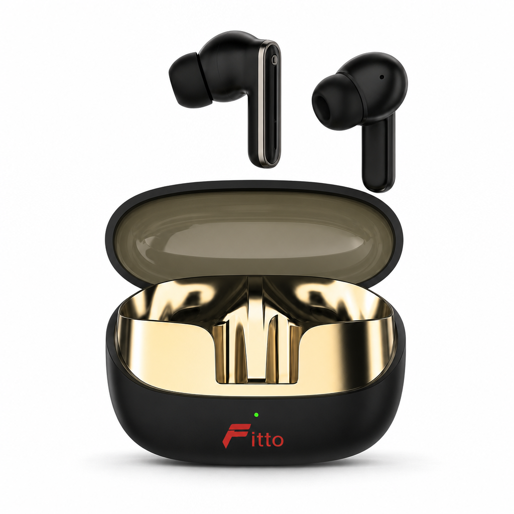 60 Pieces Wireless Earbudses with Active Noise Cancellation, Touch Control and Type-C Charging