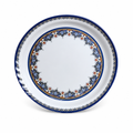 96 Pieces Melamine Round Serving Trays with Decorative Pattern, 40 cm