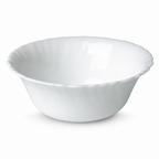 96 Pieces Opal Glass Serving Bowl, 10 Inch, White