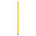 144 Pieces Plastic Soccer Training Pole, 120 cm, Yellow
