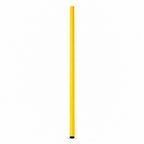 144 Pieces Plastic Soccer Training Pole, 120 cm, Yellow