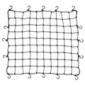 48 Pieces Elastic Cord Cargo Nets, 120 x 205 cm, 16 Hooks, Vehicle Luggage and Load Organizer