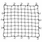 48 Pieces Elastic Cord Cargo Nets, 120 x 205 cm, 16 Hooks, Vehicle Luggage and Load Organizer