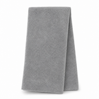 96 Pieces Microfiber Cleaning Cloth 500 GSM, No Stitching, 60 x 90 cm, Grey, 1 Piece