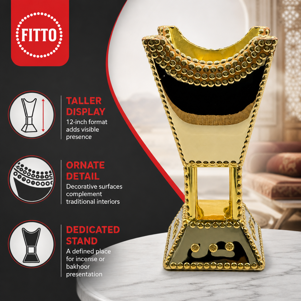 72 Pieces Decorative Incense Burner Stand, 12 Inch, Ornate Home Fragrance Holder
