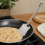 96 Pieces Stainless Steel Roti Turner, Flat Kitchen Spatula, Size No. 7, 36 cm