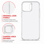 144 Pieces Crystal Clear Phone Cases with Raised Camera Frame for A56, Transparent Slim Cover