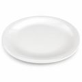 96 Pieces Opal Glass Dinner Plate, 11.5 Inch, White Round Tablewares for Dining and Meal Service