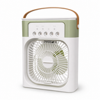 96 Pieces Portable Air Cooler Fan, White and Olive Green, 1 Piece, Compact Desktop Design