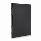 144 Pieces A4 Clip File Black, Dual Short Strong Clip Document Folder, 1 Piece