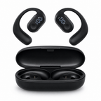 120 Pieces Open Wireless Stereo Earphones with Charging Case, Black, NB-05