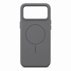 120 Pieces Silicone Magnetic Phone Cases with Raised Camera Protection for Pro Smartphone, Gray