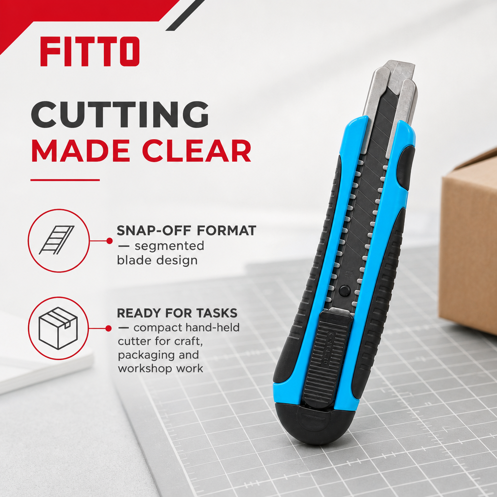 120 Pieces Snap-Off Utility Knives Cutter, 16 cm, Blue and Black, 1 Piece