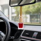96 Pieces Car Air Fresheners Hanging Bottle, Cherry Scent, Single Unit