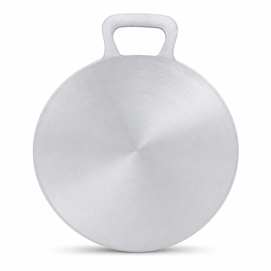 72 Pieces Aluminium Tawa 34 cm, Round Cookwares Pan for Flatbread and Everyday Cooking