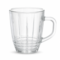 96 Pieces Clear Glass Mug with Handle, Single Drinkwares Cup for Coffee, Tea and Cold Beverages