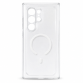 96 Pieces Crystal Clear Magnetic Phone Cases with Ring, Raised Camera Protection and Wireless Charging Support