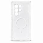 96 Pieces Crystal Clear Magnetic Phone Cases with Ring, Raised Camera Protection and Wireless Charging Support