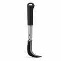 96 Pieces Steel Grass Sickle with Long Handle and Rubber Grip, 45 cm, Black, 1 Piece